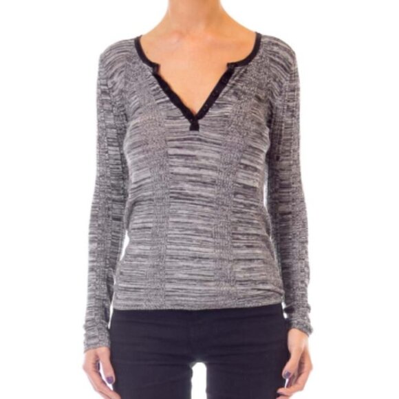 Leroy&Perry Sweaters - Leroy & Perry Gray Woven Sweater